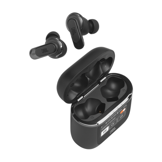 JBL Tour Pro 2 - Black - True wireless Noise Cancelling earbuds - Detailshot 1